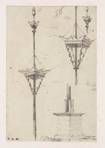 Mastheads and a mast base