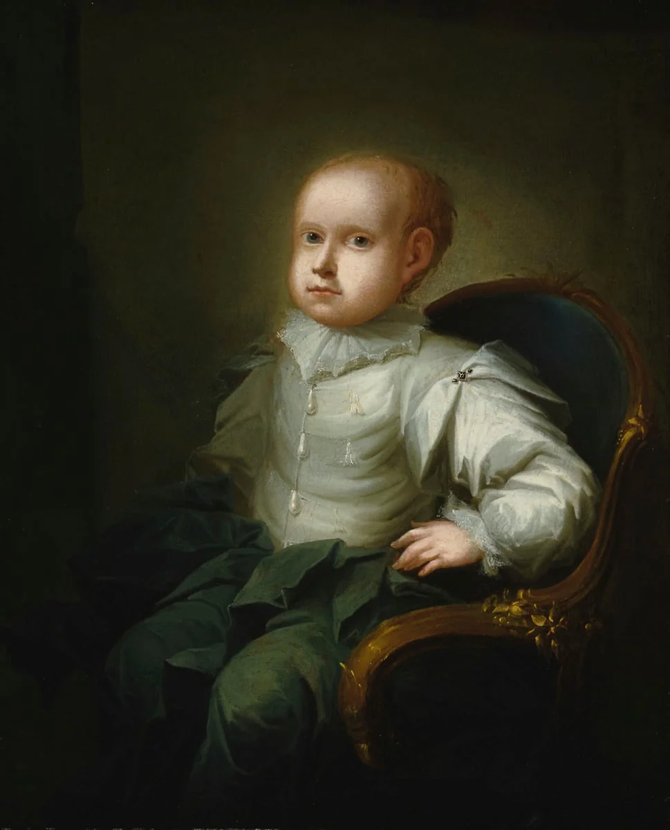 Taiteilijan poika Isak Edvard Wacklin, by Isak Wacklin, unspecified