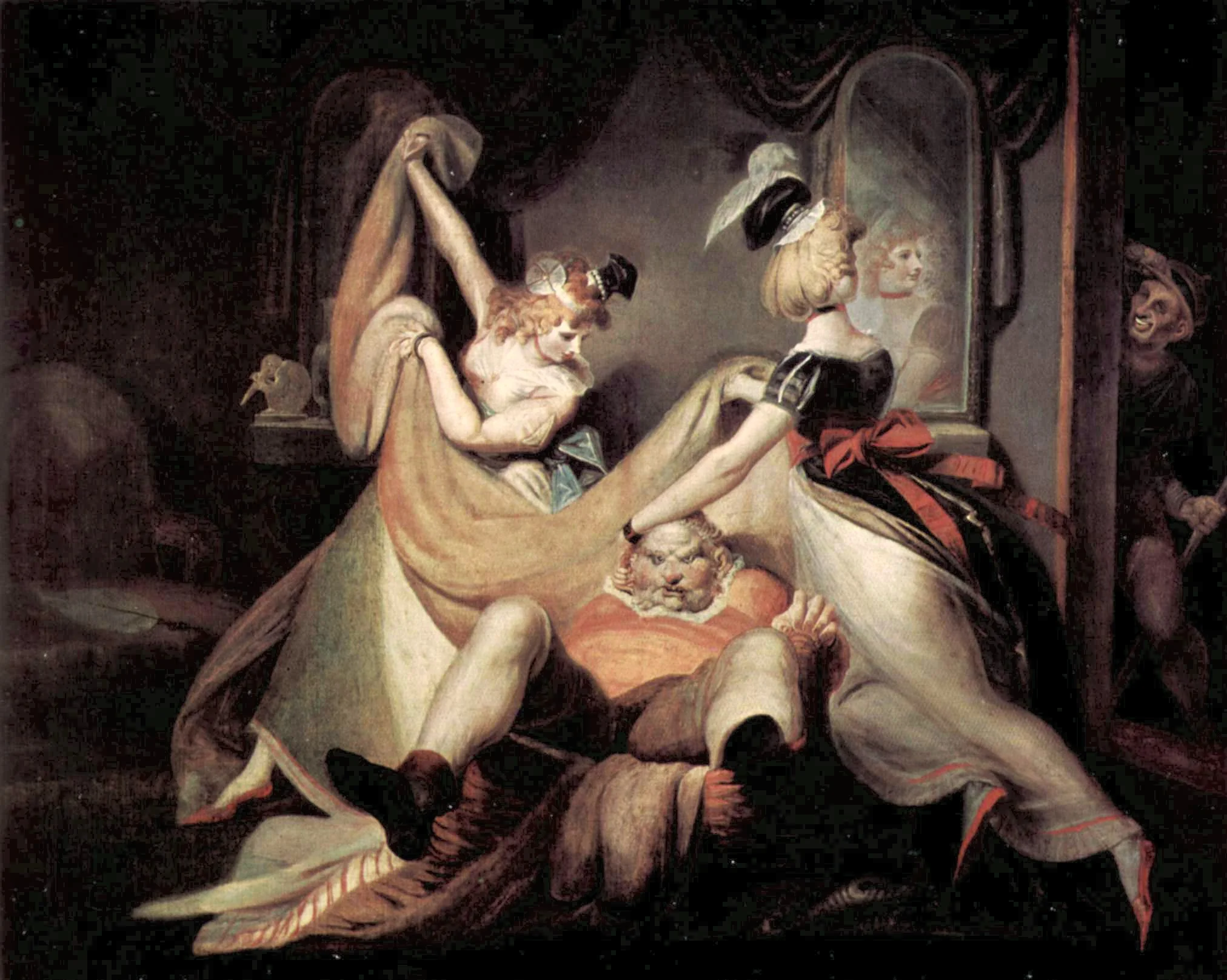 Falstaff in the Laundry Basket