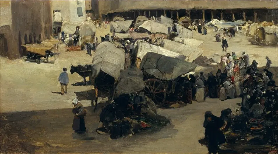 The Market in Santa Coloma de Queralt