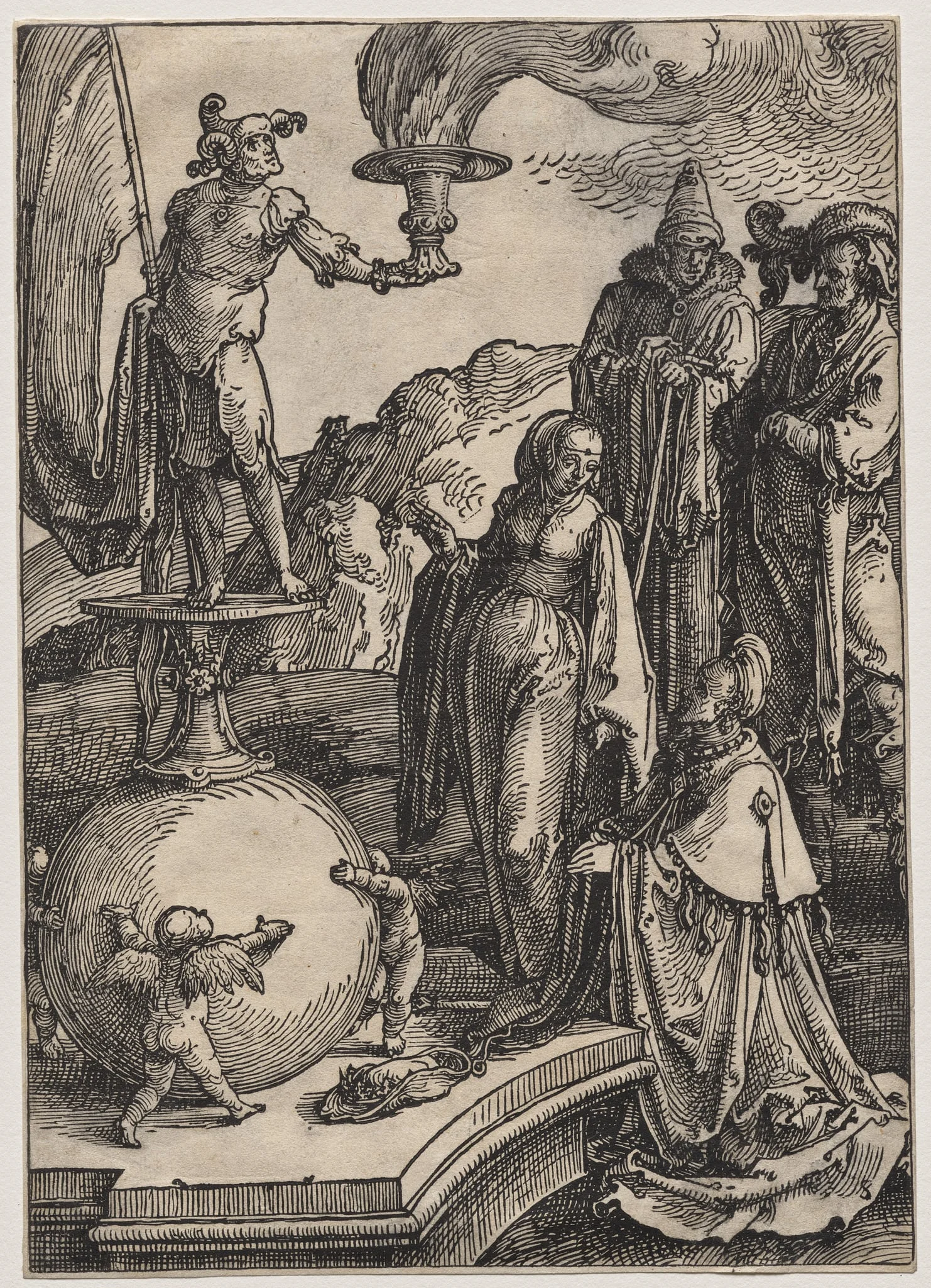 Solomon's Idolatry, by Lucas van Leyden, 1518
