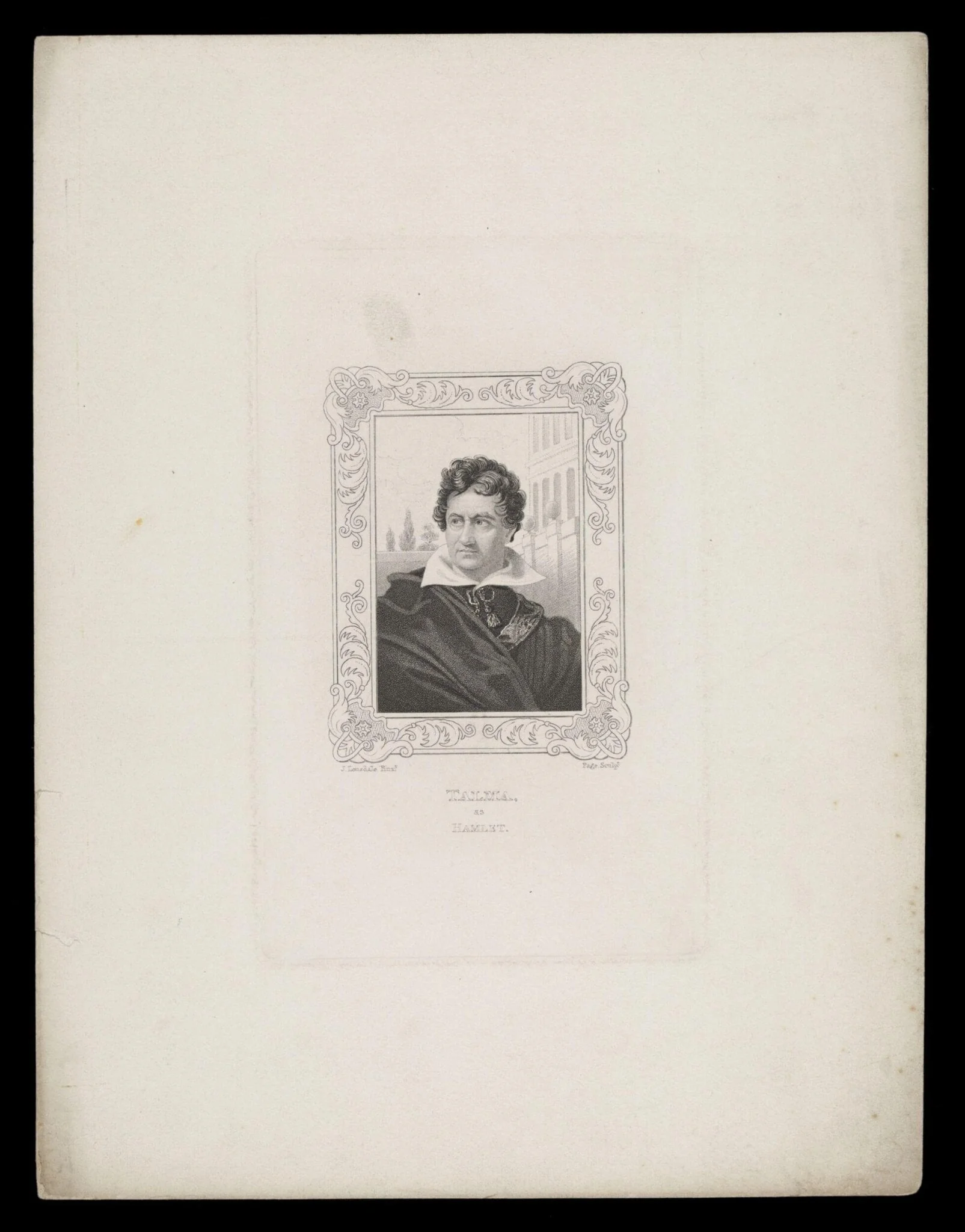 H Beard Print Collection, by James Lonsdale, 1750