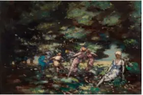 Fairies in a Wood