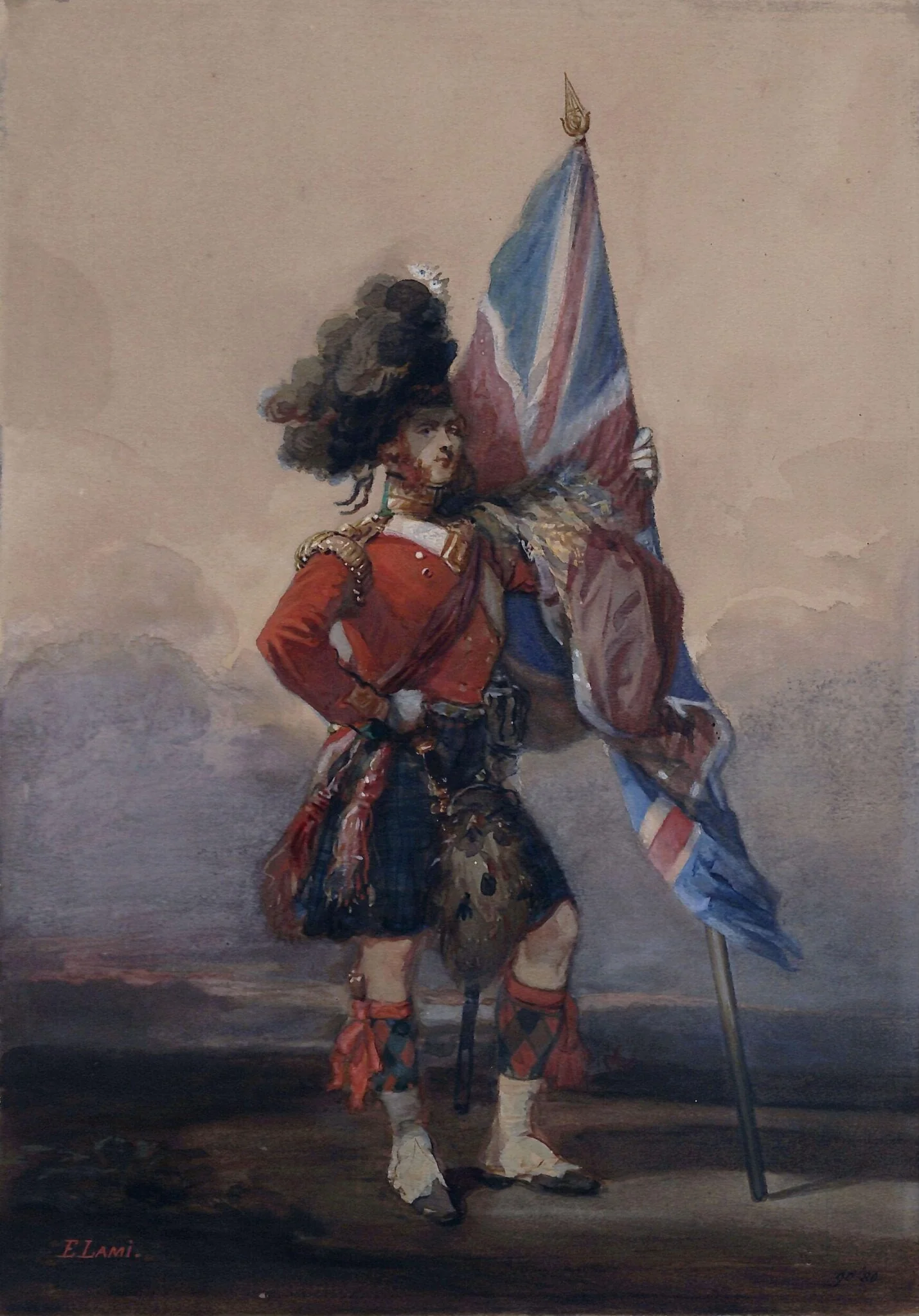 Ensign of the 79th Highlanders