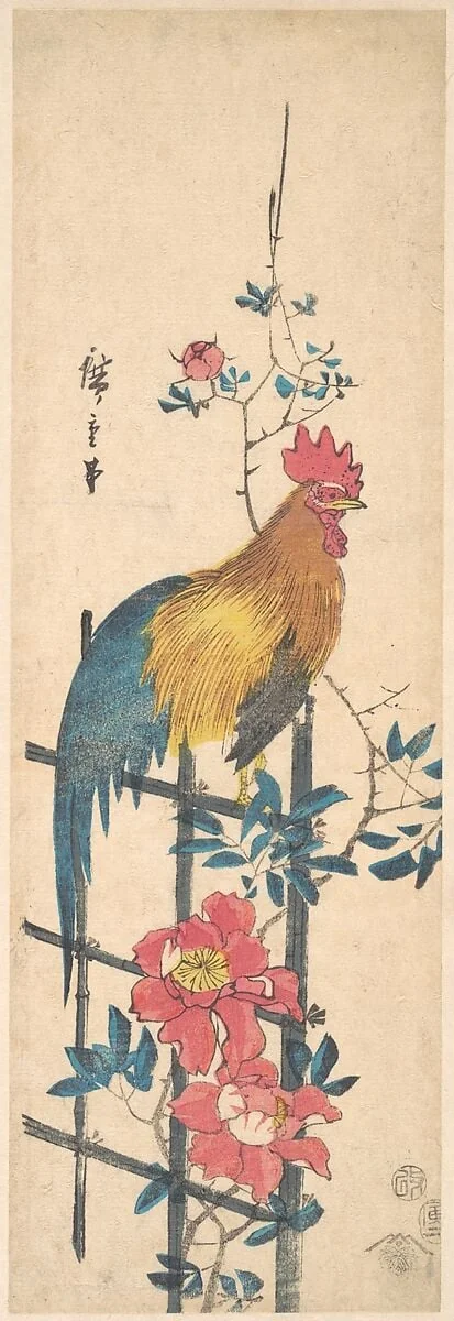Untitled, by Utagawa Hiroshige, ink, 1854