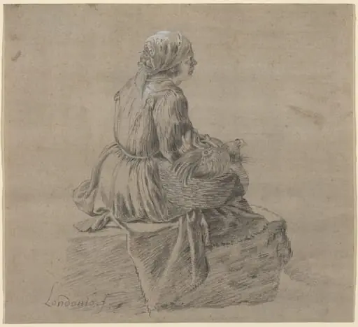 Seated Peasant Woman