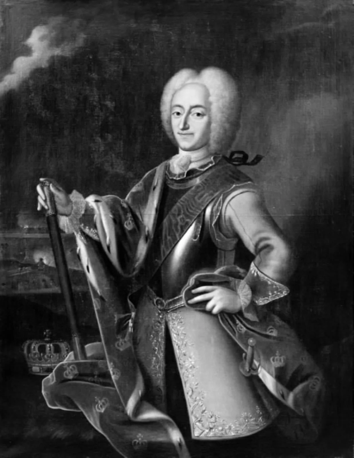 Kong Frederik IV, by Unknown, 1750