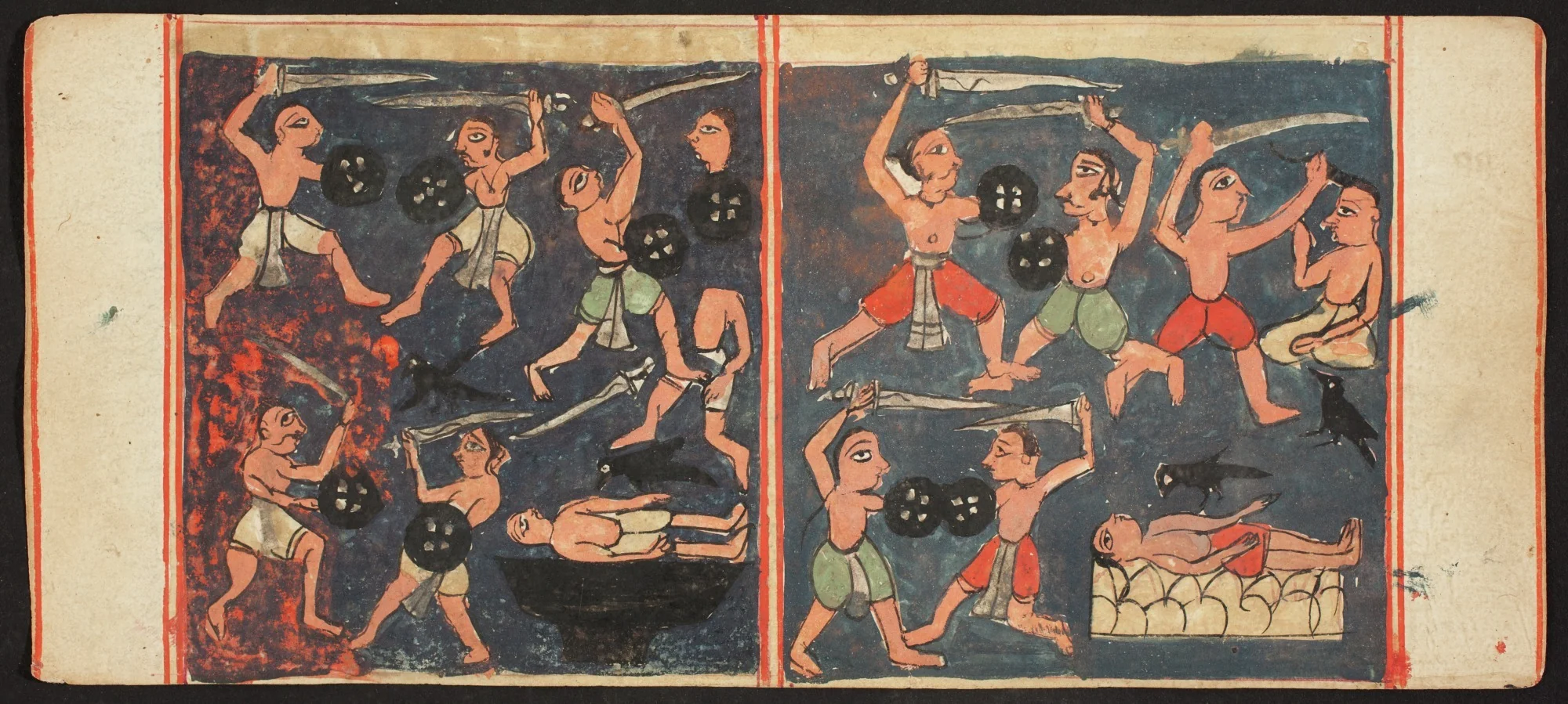 Tantric Manuscript, "Sangrahani Sutra", by Unknown, unspecified