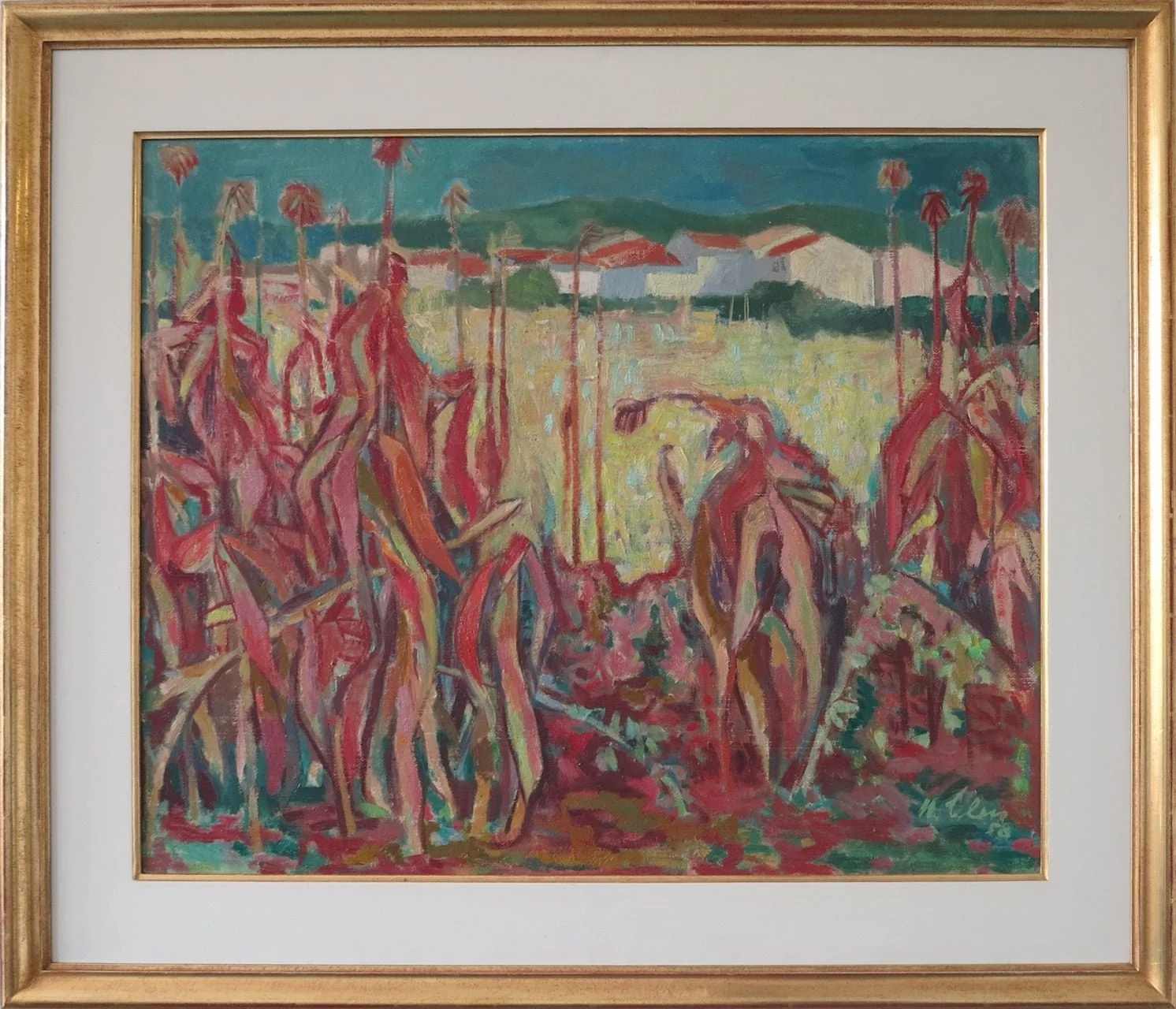 Cleis, Ugo - Malerei, Spätsommer, by Ugo Cleis, unspecified, 1958