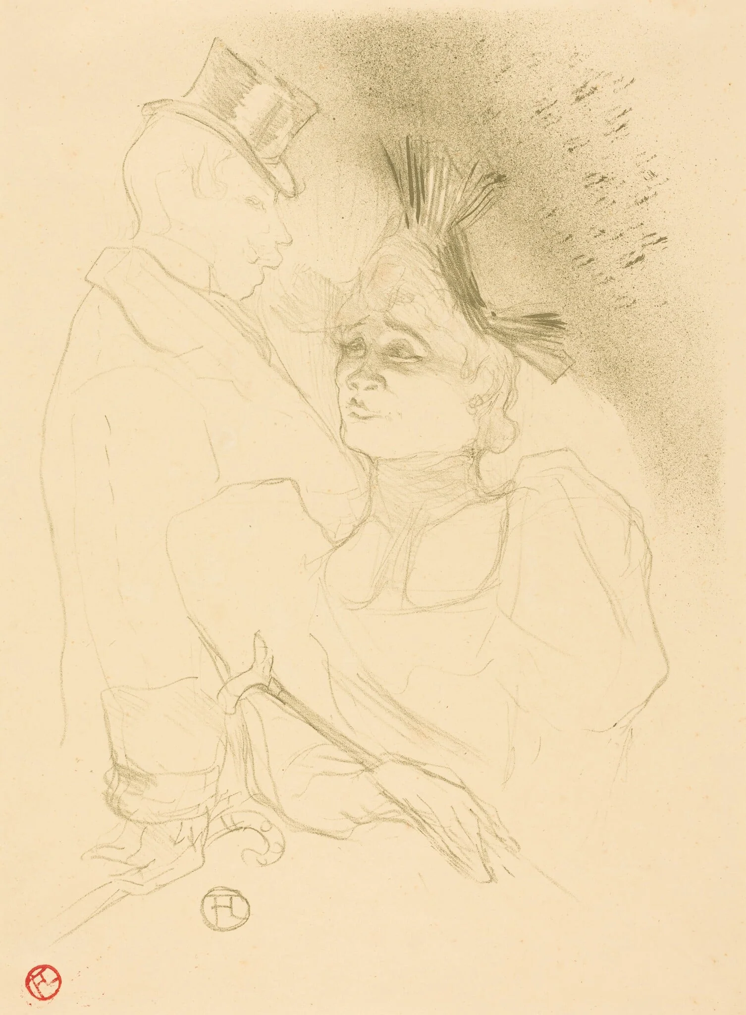 Mlle. Lender and Baron (Mlle. Lender et Baron)