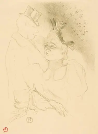 Mlle. Lender and Baron (Mlle. Lender et Baron)