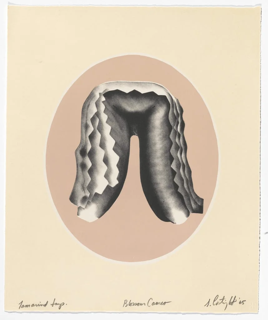 Untitled, by Steven Cortright, ink, 1965