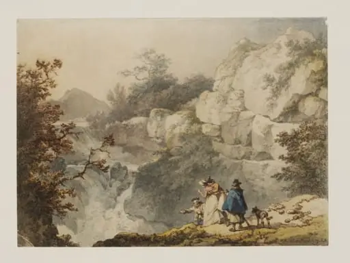 Cataract on the Llugwy, near Conway