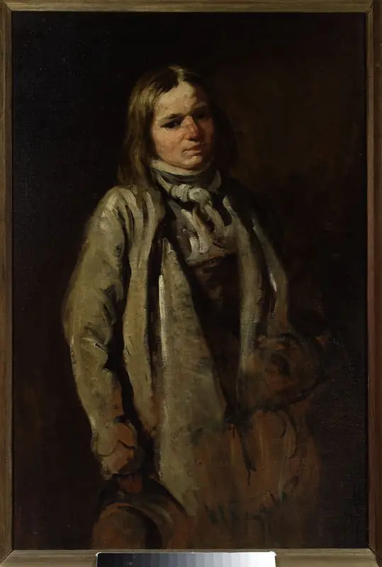 Study of a village boy