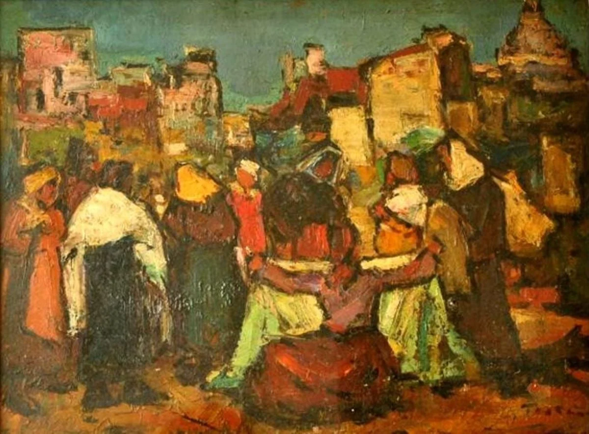 Piața, by Petru Remus Troteanu, unspecified
