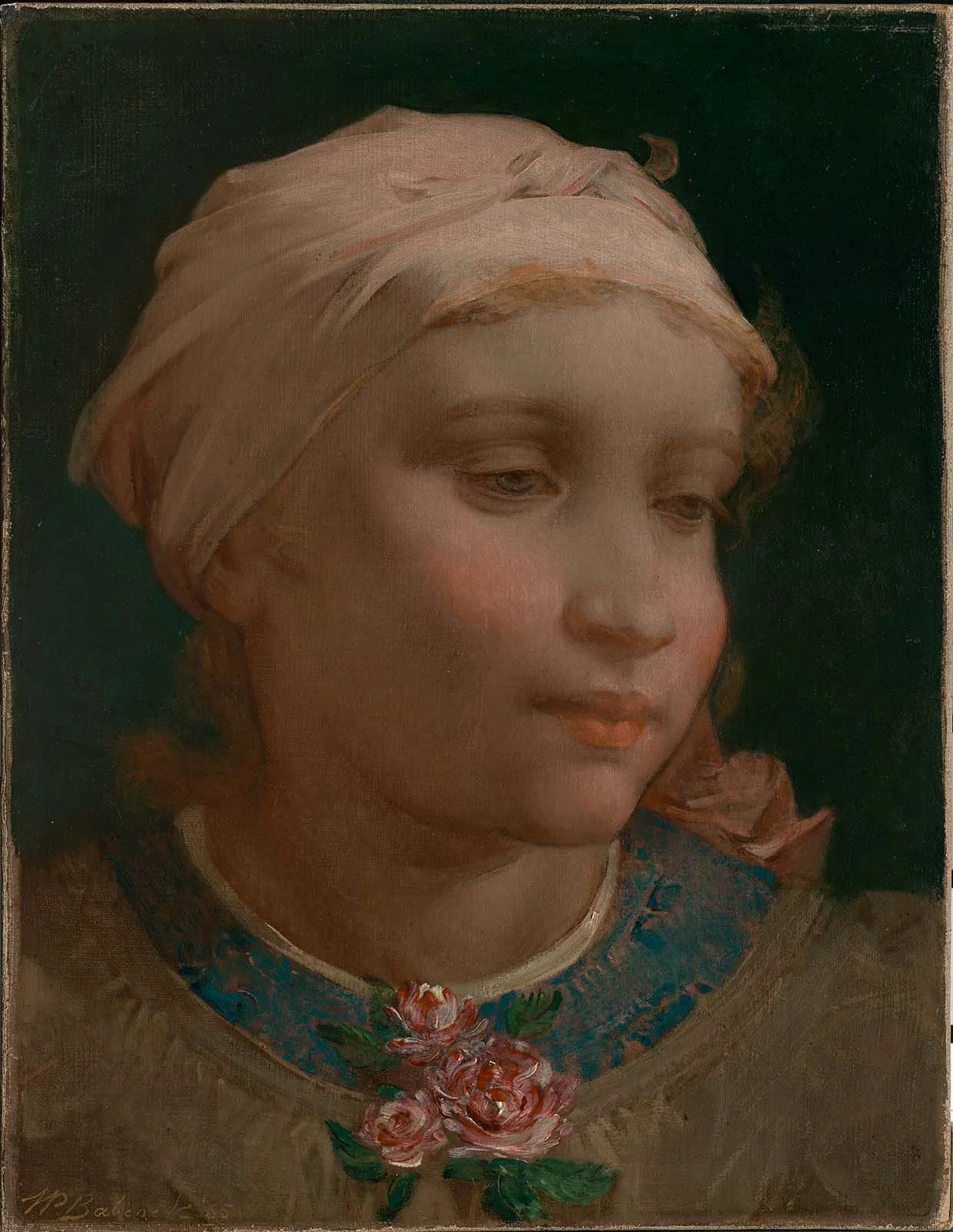 Girl with a Pink Bonnet