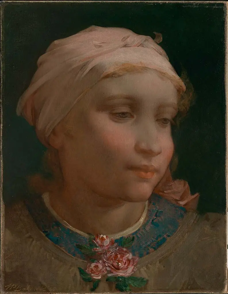 Girl with a Pink Bonnet