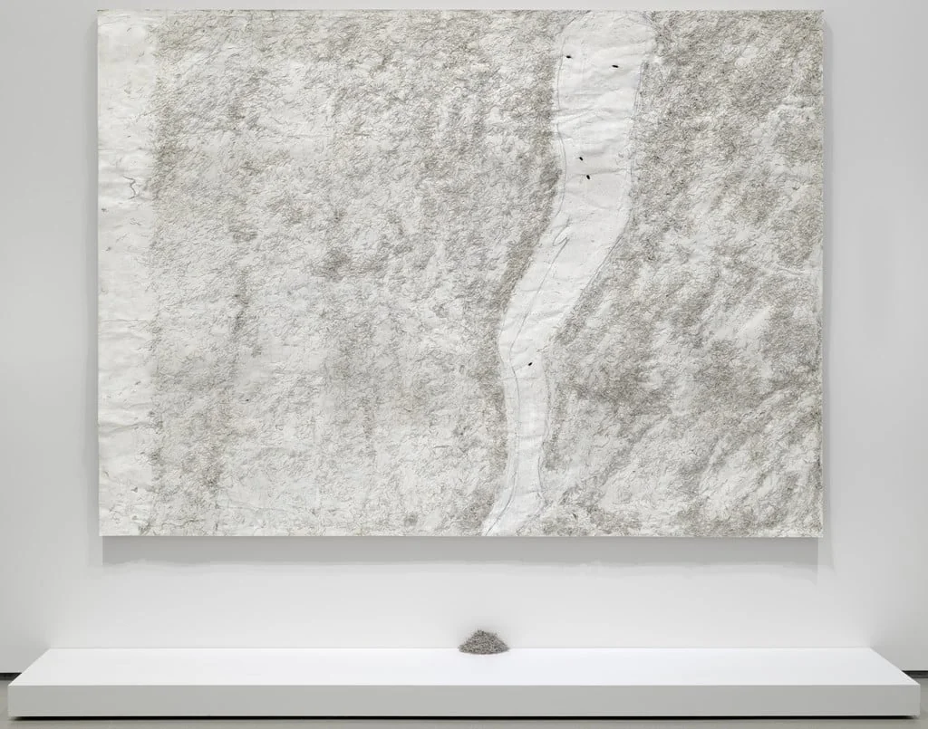 Untitled, by Miroslaw Balka, graphite, 1988