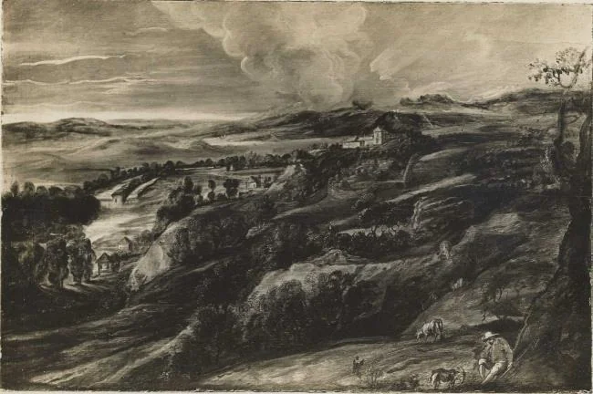 Manzanares Valley, by Peter Paul Rubens, oil, 1700