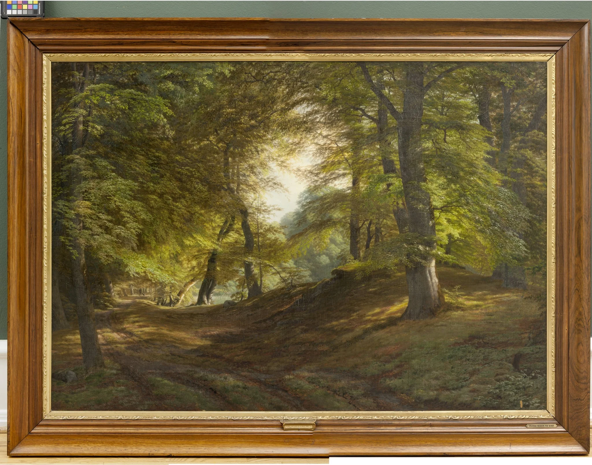 A Wood near Frederiksborg Castle, by Unknown, 1841