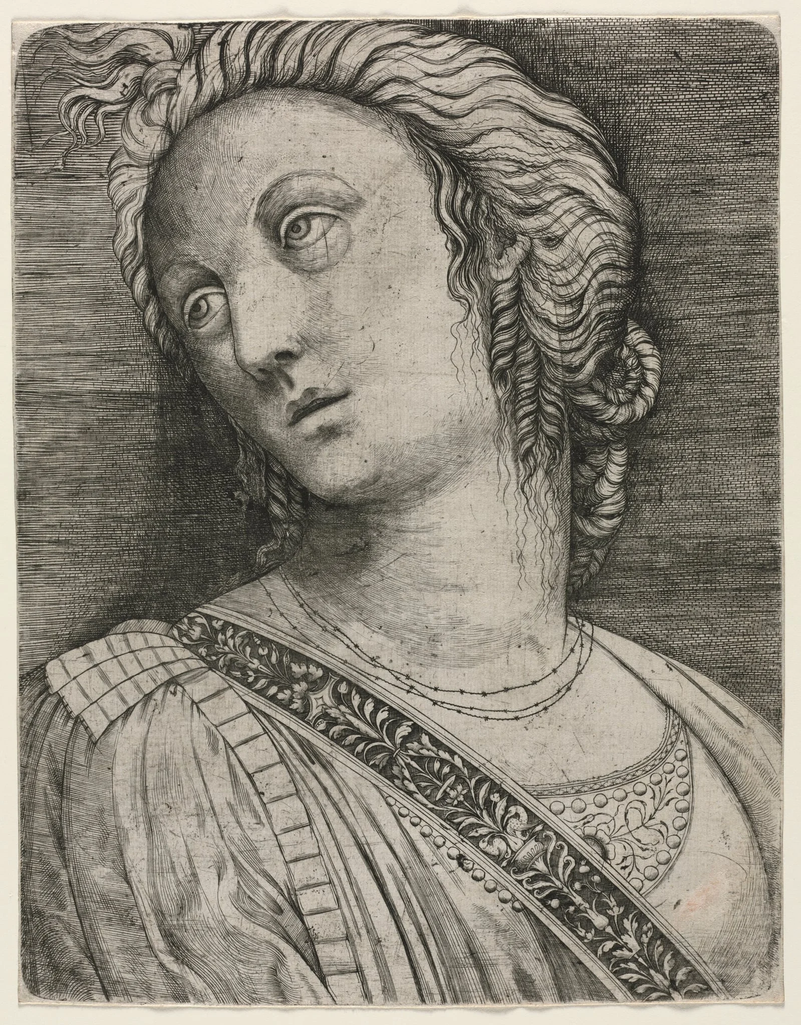 Bust of a Woman, by Jacopo de' Barbari, 1509