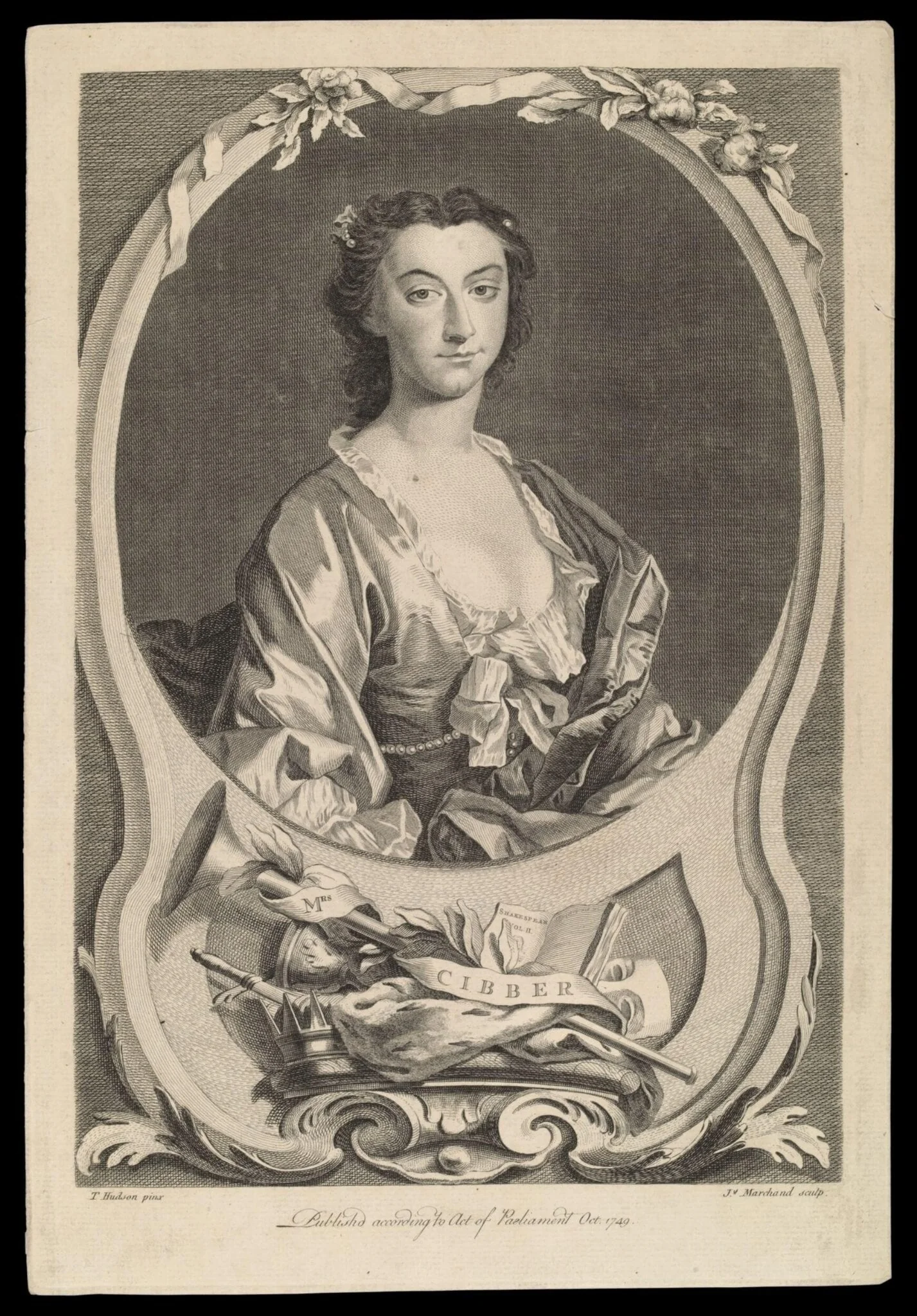 H Beard Print Collection, by J. Hudson, 1749