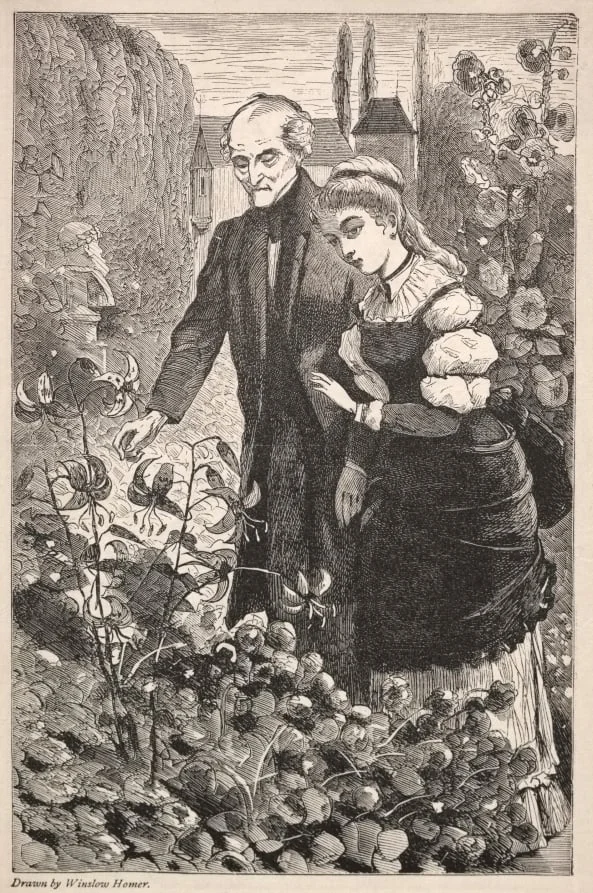 "I Call them my Children - To Myself, Susan.", by Winslow Homer, 1869