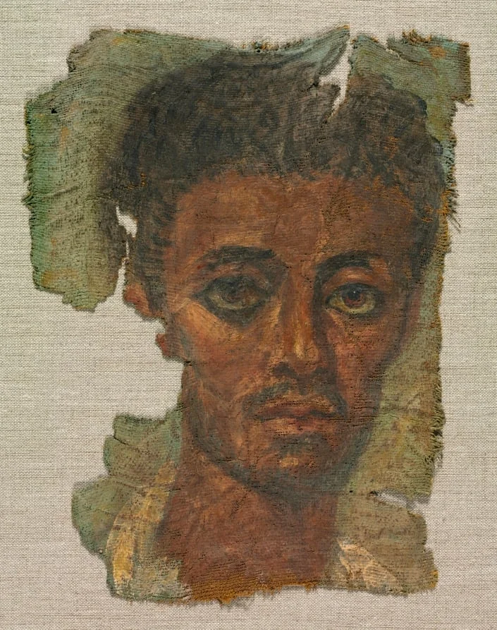 Funerary Panel of a Man, by Unknown, unspecified, 165