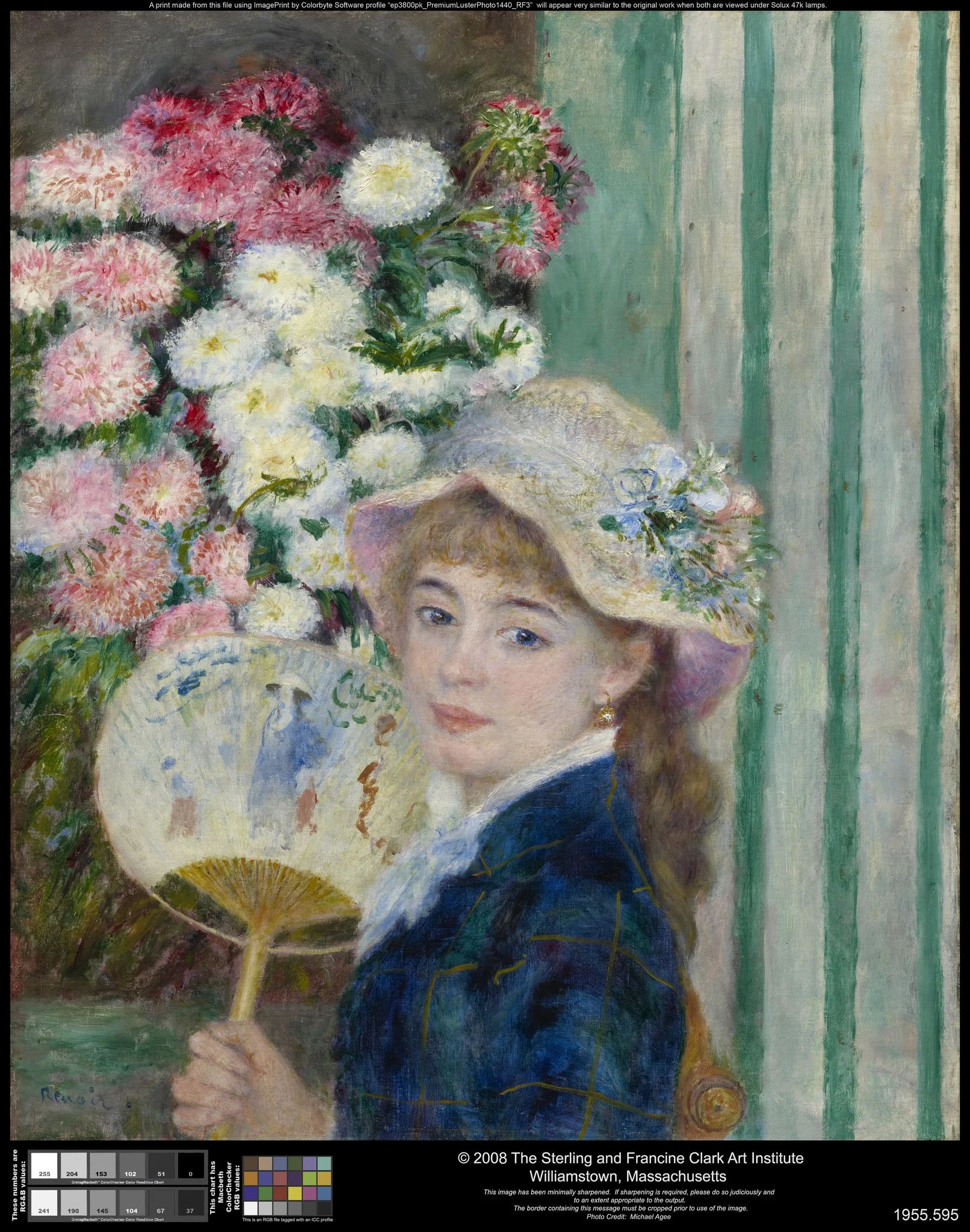 Woman with a Fan