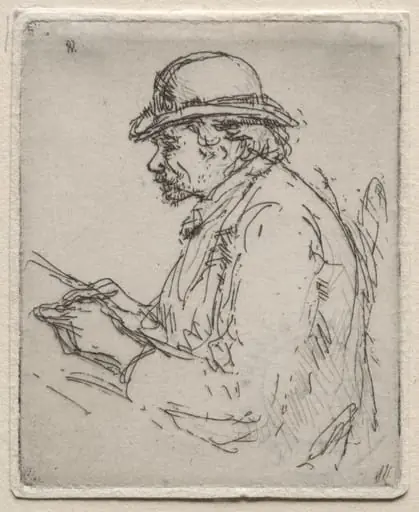 Paris:  Café Artist