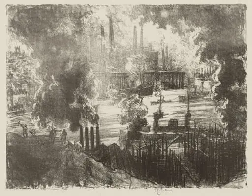 English War Work:  Munitions River