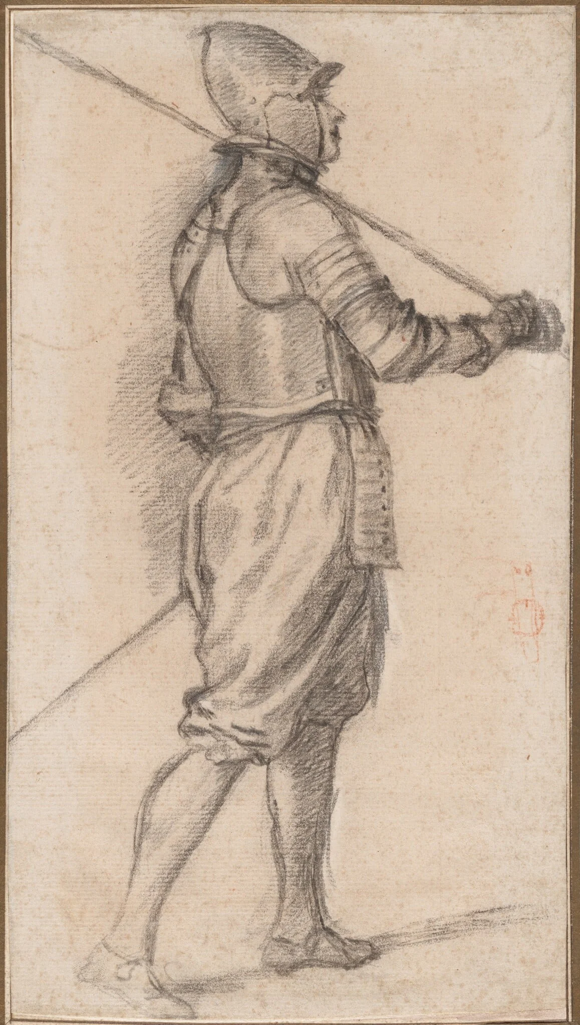 Standing Soldier, Facing Right