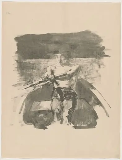 Etude (Le rameur)