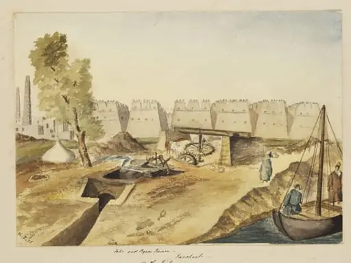 `Saki and Pigeon Towers - Farshoot - On the Nile'