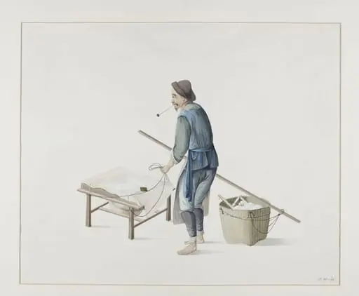 A Bean Curd Seller