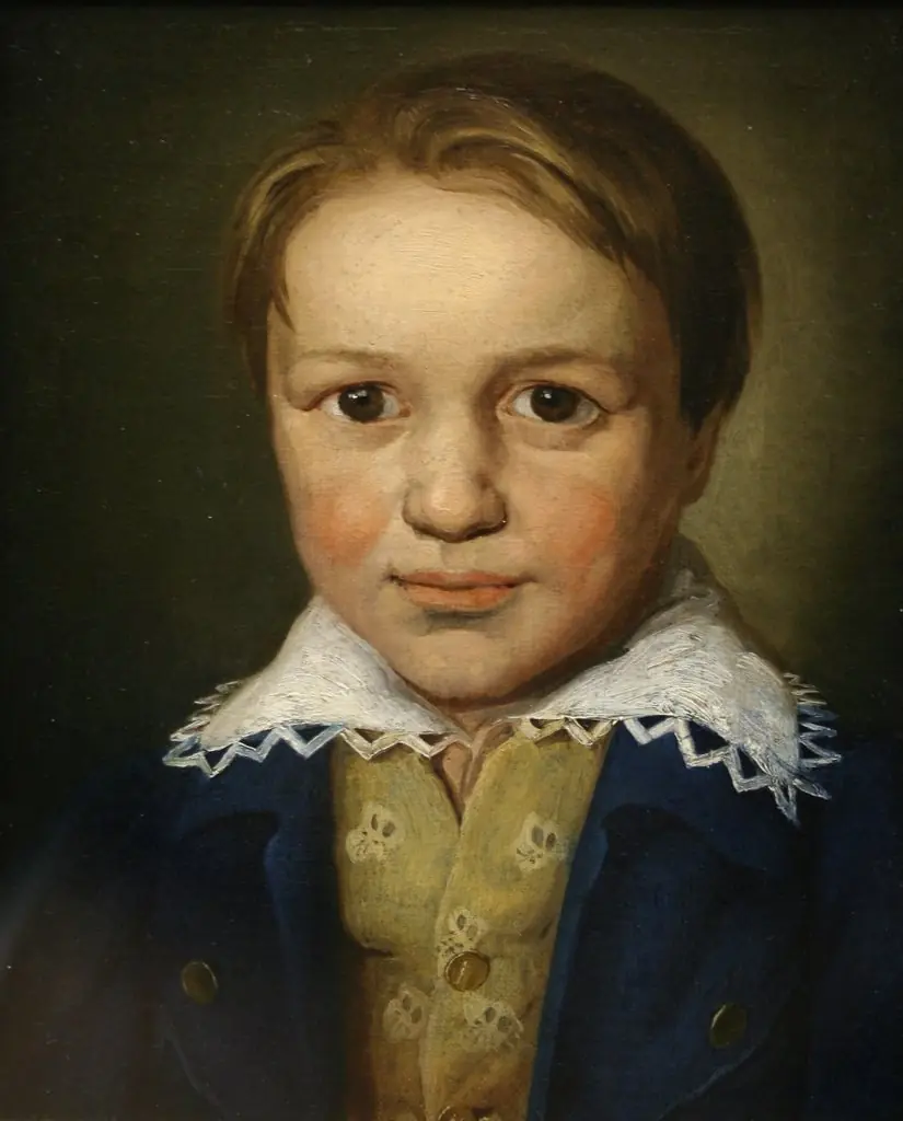 Disputed portrait of thirteen-year-old Beethoven