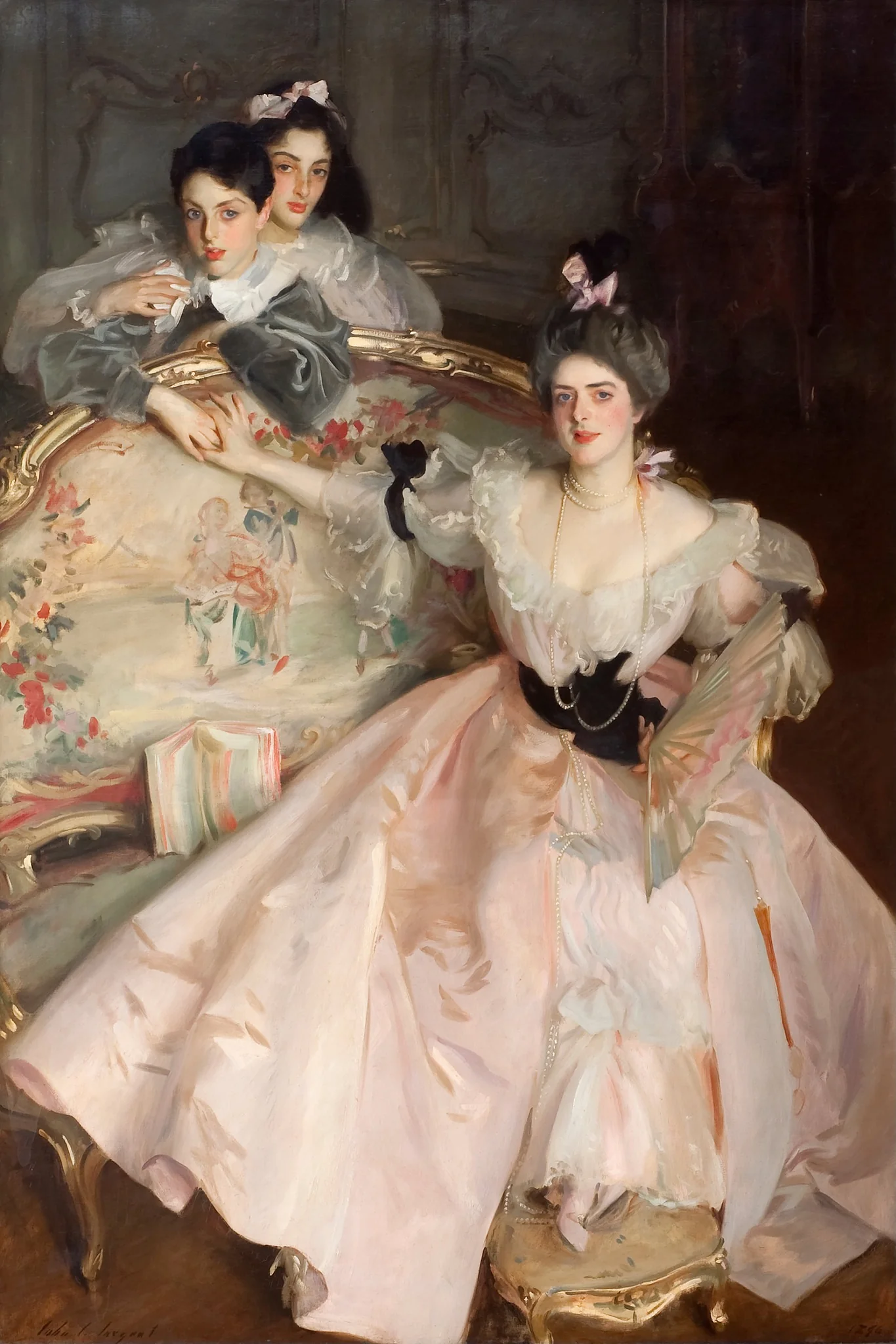 Mrs Carl Meyer and her Children, by John Singer Sargent, oil, 1898
