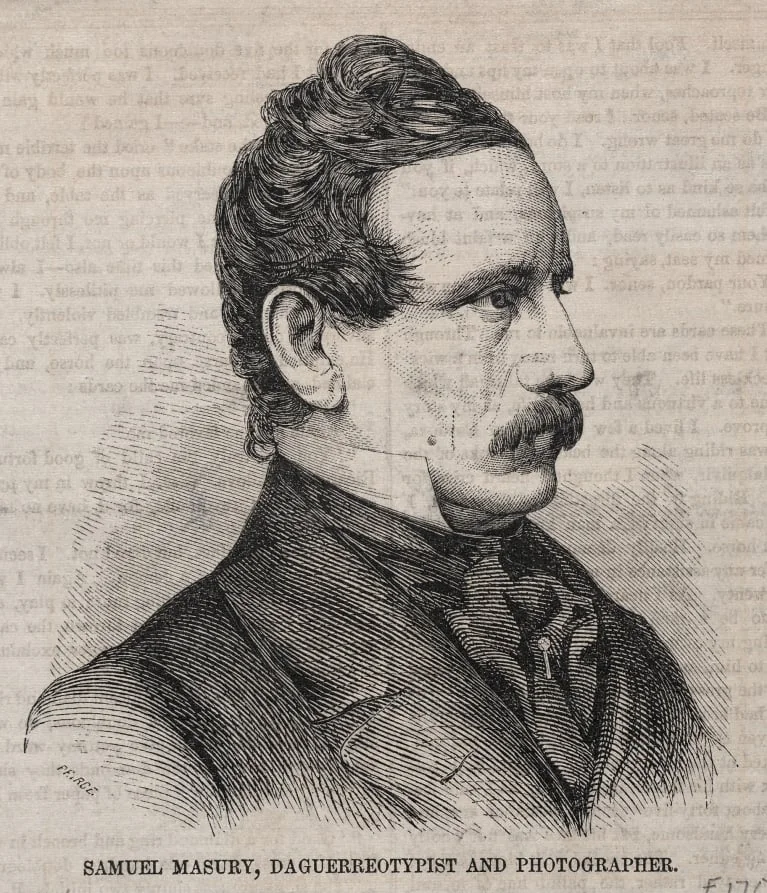 Samuel Masury, Daguerreotypist and Photographer, by Winslow Homer, 1859