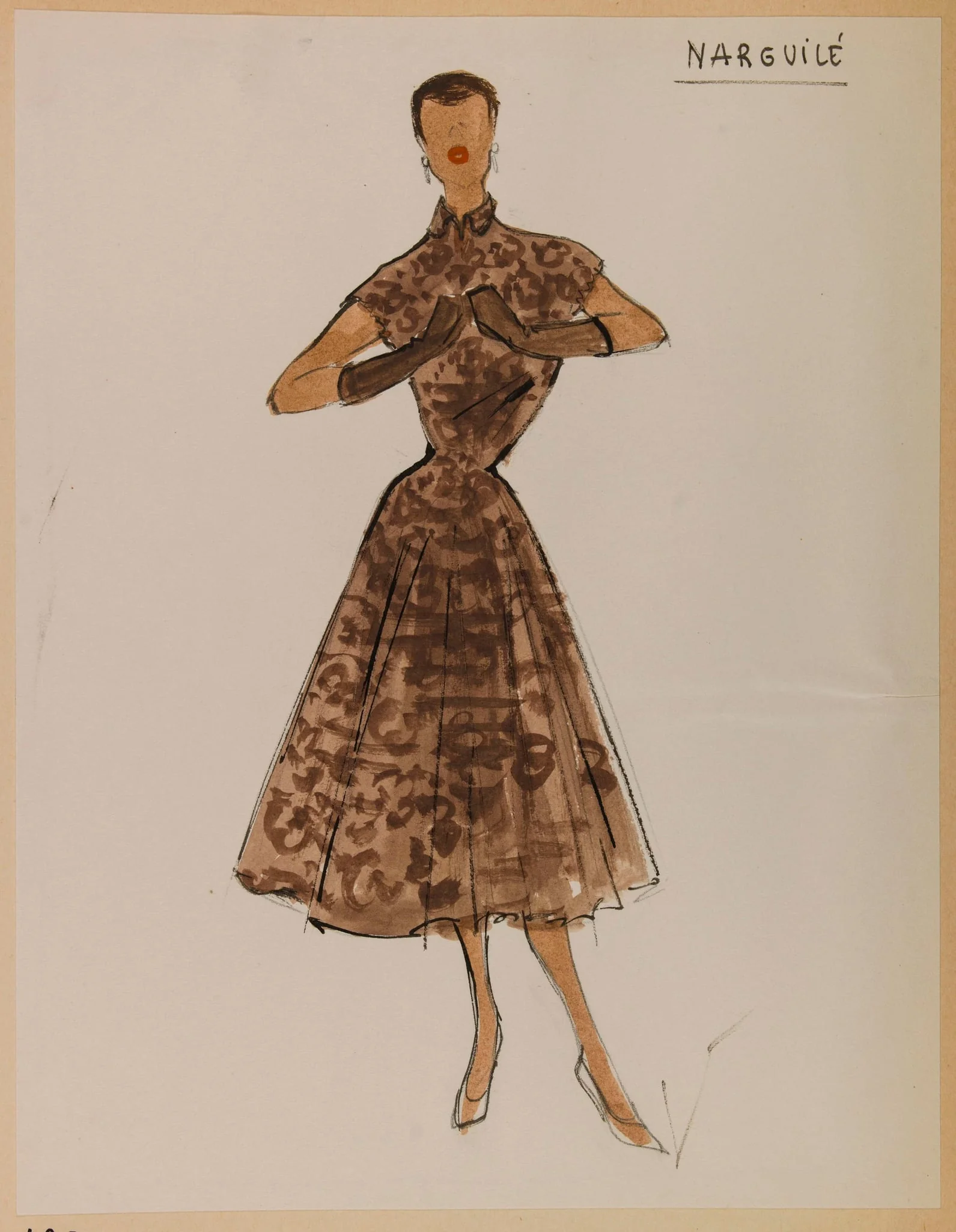 Narguilé, by Carven, 1953