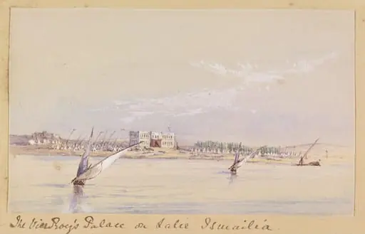 The ViceRoy's Palace on Lake Ismailia