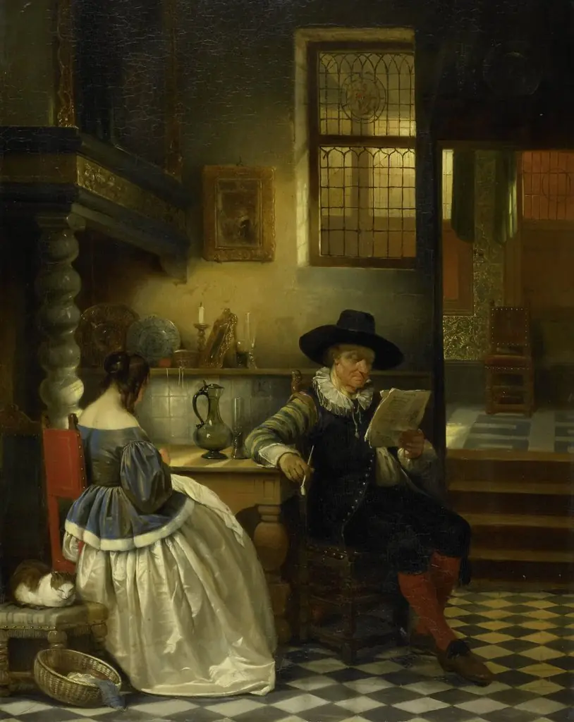 An Interior of the 17th Century