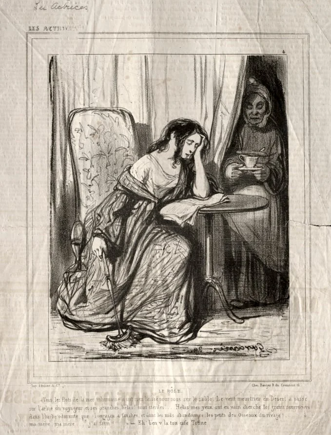 Les Actrices:  Le Rôle
