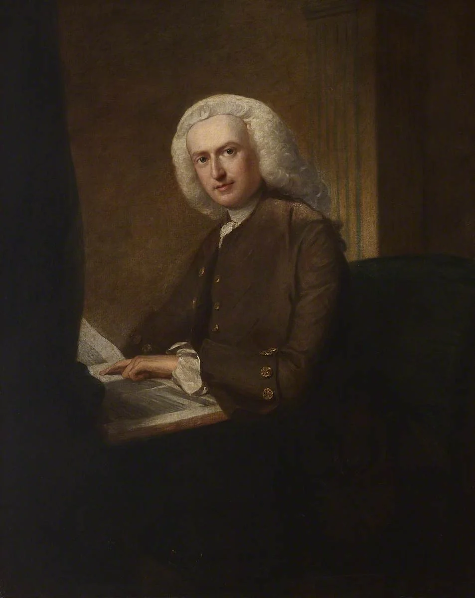 Dr Gowin Knight (1713–1772), Principal Librarian (1756–1772), by Benjamin Wilson, oil, 1764