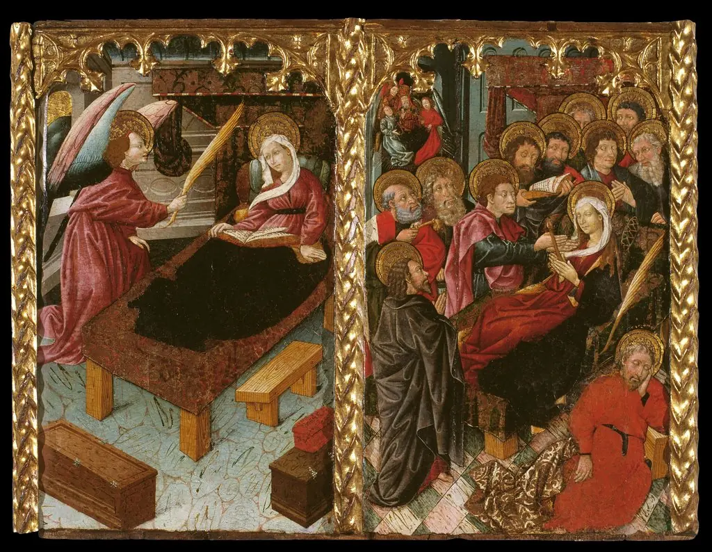 Annunciation of the Death; Dormition of the Virgin