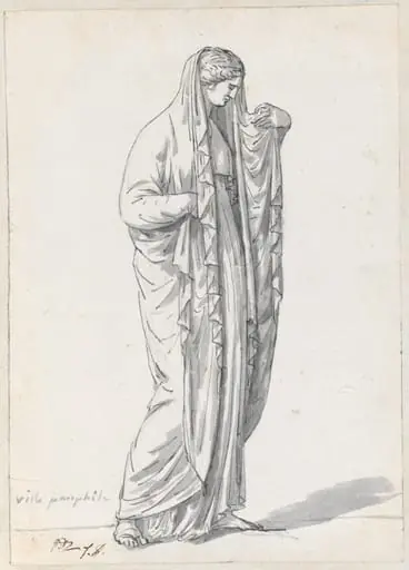 Draped Woman from the Villa Pamphili