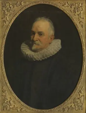 Portrait of an unknown 70 year old man
