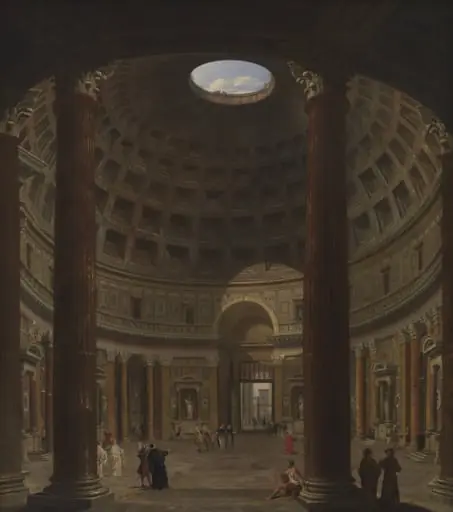Interior of the Pantheon, Rome