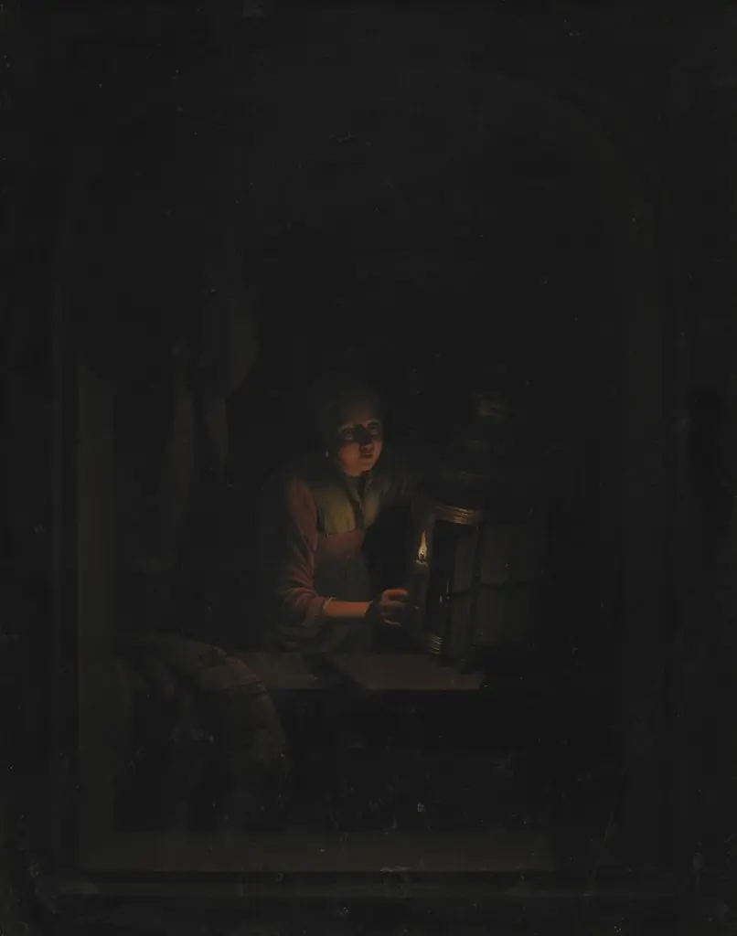 Girl with a Candle