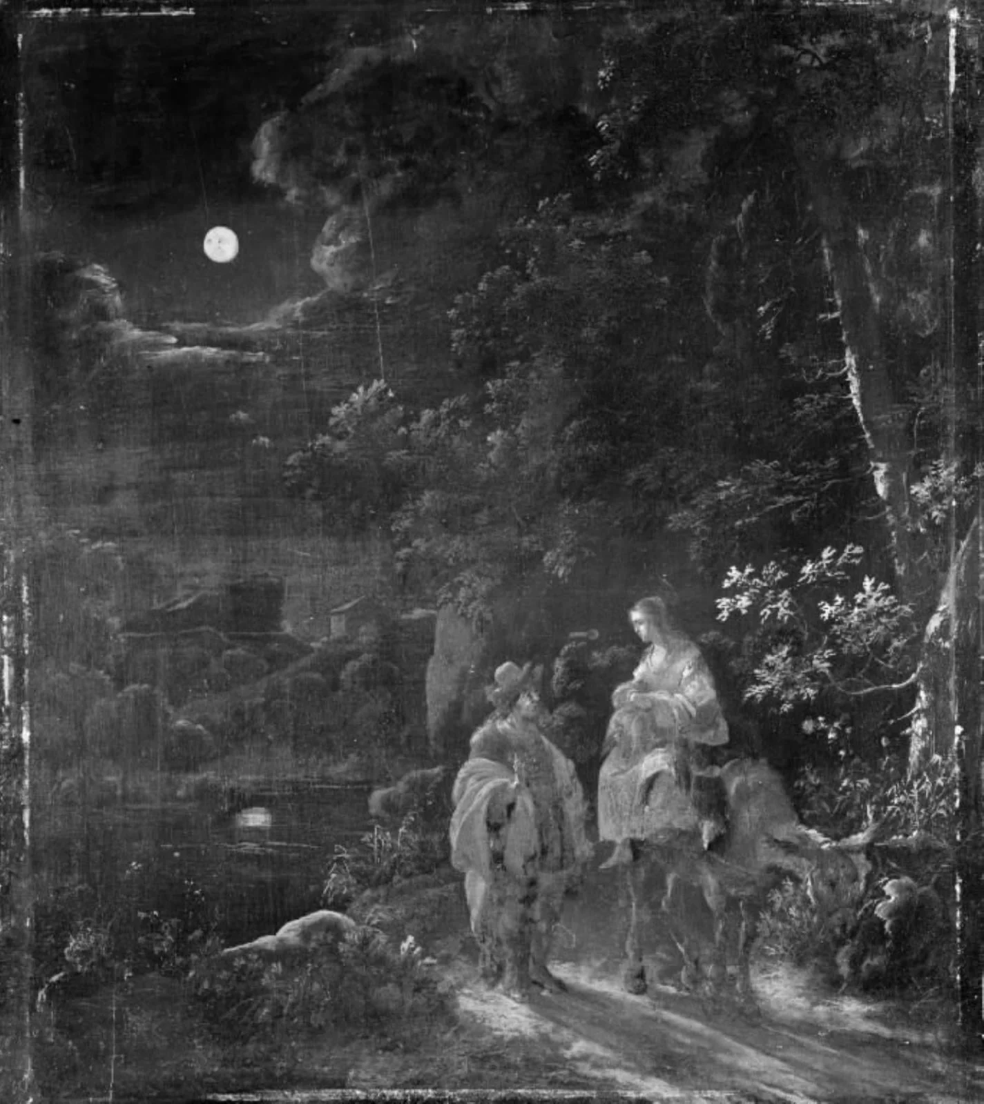 The Flight into Egypt, by Unknown, 1809