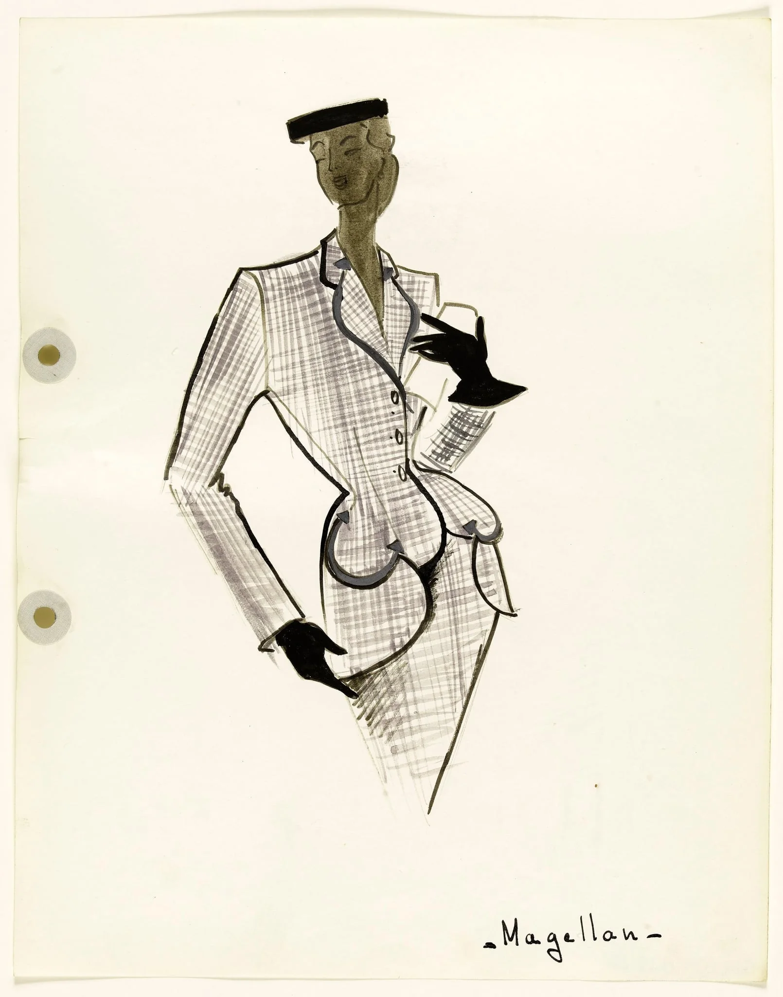 'Magellan', by Marie-Louise Carven, 1951